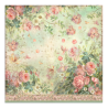 Stamperia Pack 4 sheets fabric cm 30x30 - Rose parfum TYG
