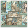 Stamperia Pad 10 sheets cm 30,5x30,5 (12"x12") - Songs of the Sea