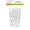 CraftEmotions Die - typewriter numbers Card 10,5x14,8cm 20mm
