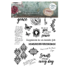 Studio Light • Inner Peace Rub On Transfers Quotes & Vintage Elements
