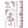 Studio Light • Inner Peace Rub On Transfers Quotes & Vintage Elements