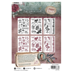 Studio Light • Inner Peace Rub On Transfers Quotes & Vintage Elements