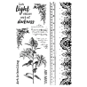 Studio Light • Inner Peace Rub On Transfers Quotes & Vintage Elements