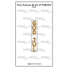 Crealies • Foil, Emboss & Ink It! : God Jul (Vertical)