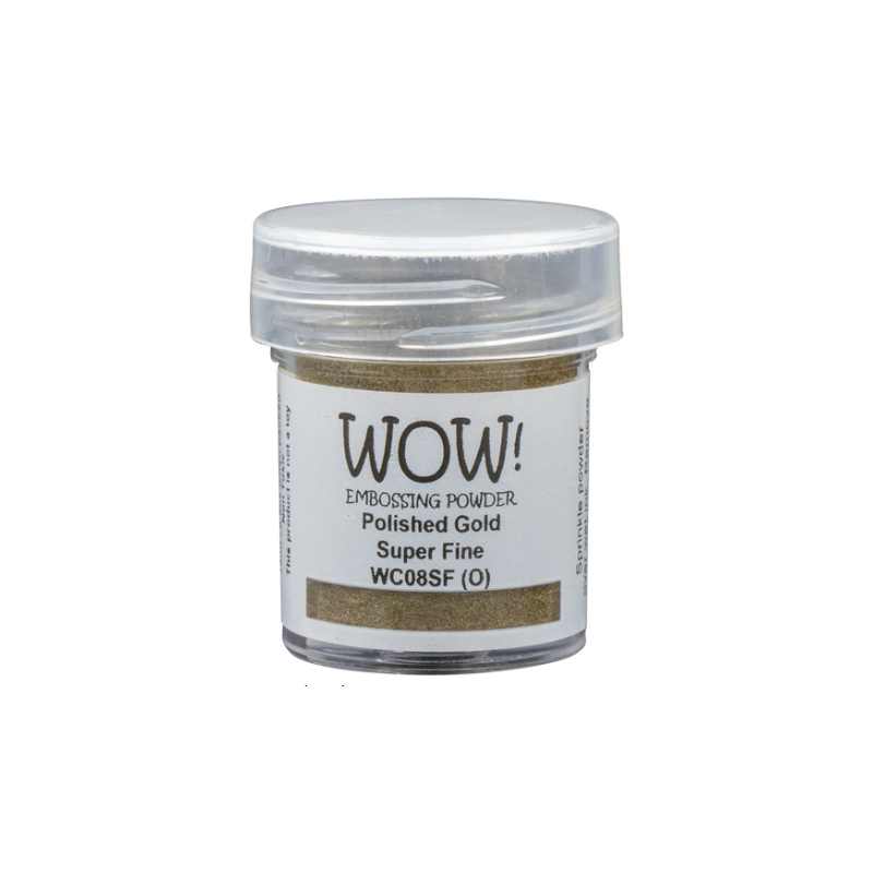 WOW! Embossing Powder "Metallics - Polished Gold - Super Fine" WC08SF