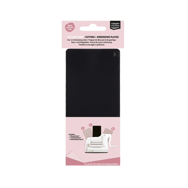 Vaessen Creative • A7 plattor Cut Easy Replacement plates 3pcs (Extra plattor)