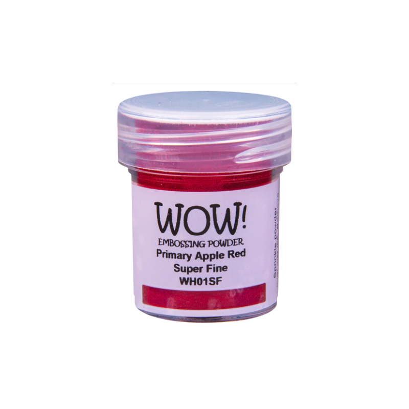 WOW! Embossing Powder "Primaries - Primary Apple Red - Super Fine" WH01SF