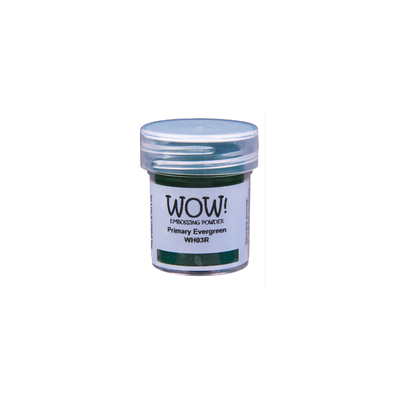 WOW! Embossing Powder "Primaries - Primary Evergreen - Regular" WH03R