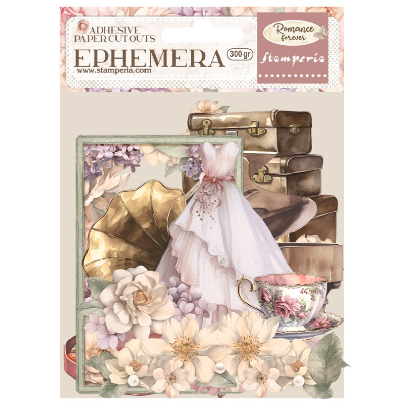 Stamperia Ephemera - Romance Forever Journaling Edition