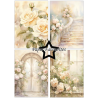 Paper Favourites A5 Paper Pack "Shabby Cic Roses" PFA118