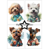 Paper Favourites A5 Paper Pack "Summer Dogs" PFA119