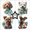 Paper Favourites 6x6 Paper Pack "Summer Dogs" PF275