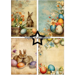 Paper Favourites A5 Paper Pack "Vintage Easter" PFA120