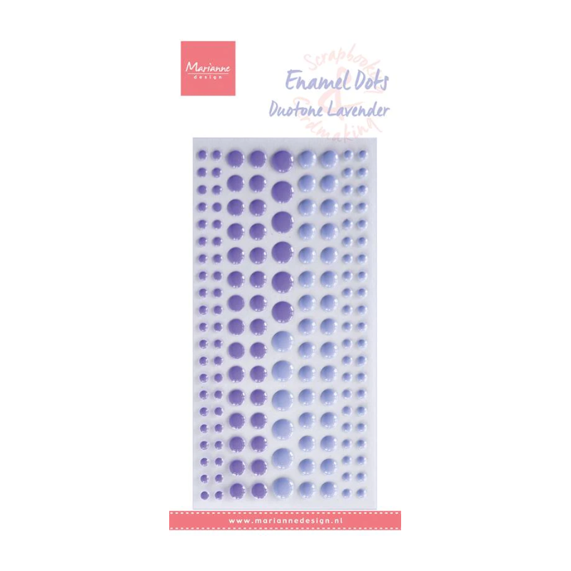 Marianne Design Enamel Dots "Duotone Lavender" PL4529