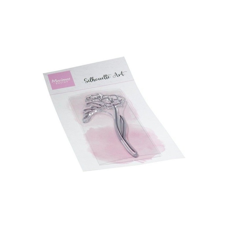 Marianne D Clear Stamps Silhouette Art - Freesia CS1158 37x85,5mm