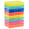 Vaessen Creative • 4 st i blandade färger Colourful Storage Box Assorted