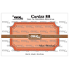Crealies • Cardzz Mini Slimline H ticket with double stitch