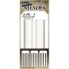 SA / TIM HOLTZ SHIFTER MULTI STRIPES-STENCILS TH-SM03