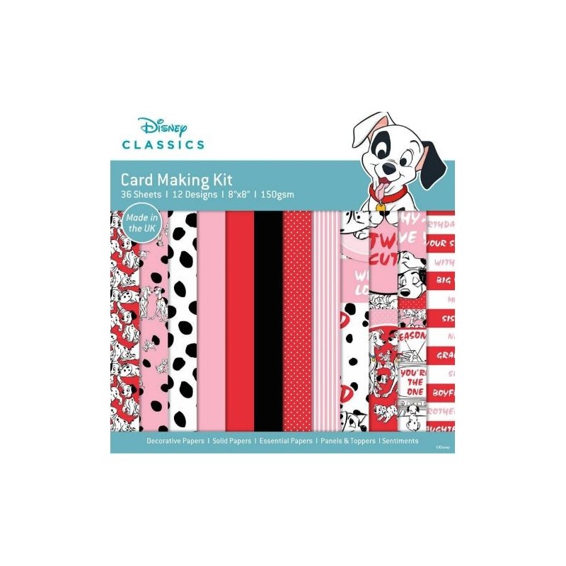 Creative Expressions • Disney 8x8 Card Making Pad 101 Dalmatians