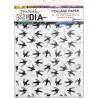 Ranger • Dina Wakley MEdia Collage paper Flying Things
