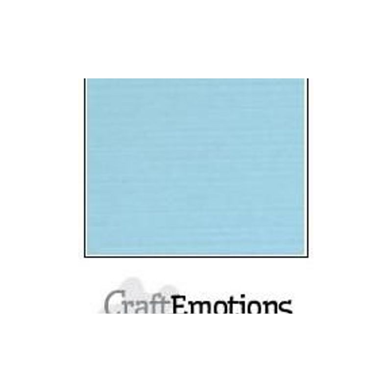 CraftE Cardstock Linen Light blue 12"x12" / 10st