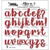 Crealies Alfies no. 5 Lower case  33mm