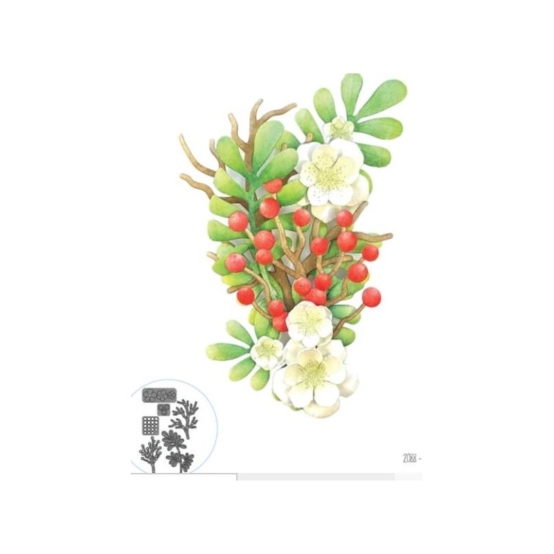 Elizabeth craft design  Floral Greenery 1