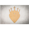 Laserowe MDF  15,1 x 23,5 cm Krona