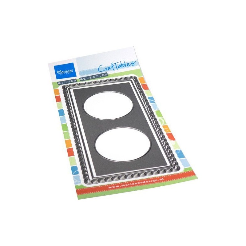 Marianne D Craftable Mini slimline 2 circles CR1613 90x200mm