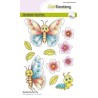 CraftEmotions clearstamps A6 Buddy butterfly Lian Qualm