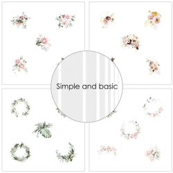 Simple and Basic Design Papers + Die "Motives for SBD364" SBP950