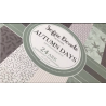 Soffie Bonde Paper pad AUTUMN DAYS 24 ark 30,5x30,5 dubbelsidigt