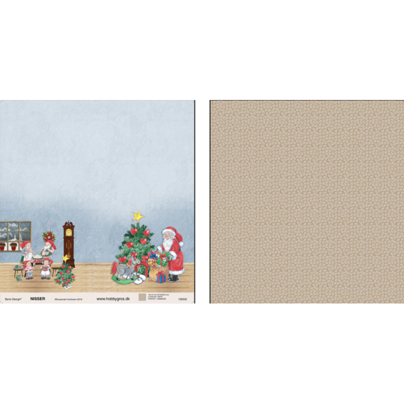 Barto Design 130502 Scrapbooking Ark 200gr 1 ark 30,5x30,5cm