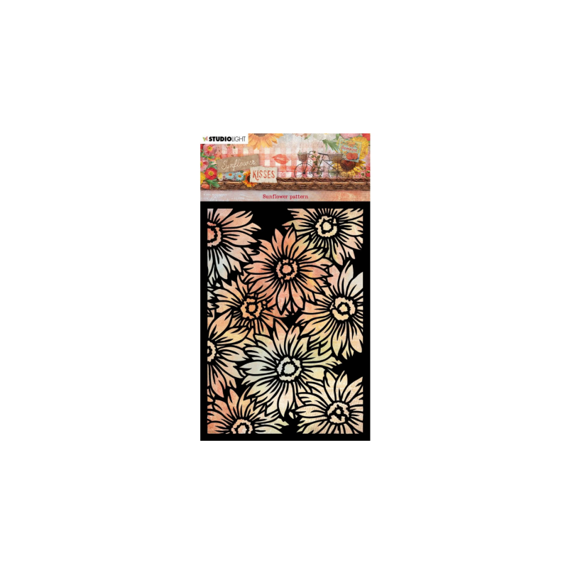 Studio Light • Sunflower Kisses Mask stencil Sunflower Pattern
