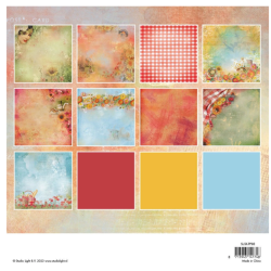 Studio Light • Sunflower Kisses 8x8 Paper Pad Background Paper