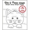 Crealies Clearstamp Bits & Pieces Cat 40 x 43 mm