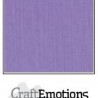 CraftE Cardstock Linen Lavender 12"x12" / 10st