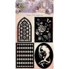 Studio Light Mask Stencil Victorian ATC backgr. Vict. Dreams nr.265 JMA-VD-MASK265 130x180x1mm
