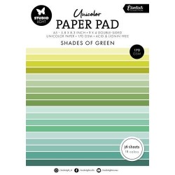 Studio Light Paper Pad "Shades of Green" SL-ES-UPP156
