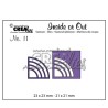 Crealies • Inside or Out cutting dies no.11 Corners E round