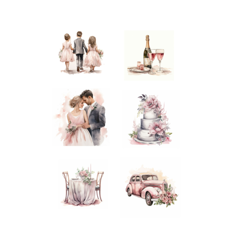 Reprint Papper Klippark - Forever - A4