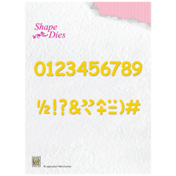 Nellie's Choice • Shape Dies Numbers & Punctuation Marks
