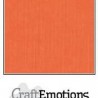 CraftE Cardstock Linen Orange 12"x12" / 10st