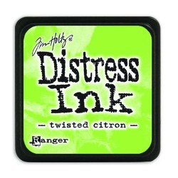 Ranger Distress Mini Ink pad - twisted citron TDP47322 Tim Holtz