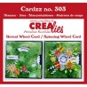Crealies Cardzz Reveal Wheel / Spinning Wheel Card 10,5 X 10,5 cm