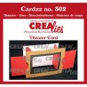Crealies Cardzz Theater fold card 10,5x14,5cm