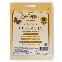 Stamperia Ephemera - Sunflower Art elemens and sunflowers