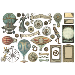 Stamperia Ephemera - Voyages Fantastiques