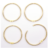 Vaessen Creative • 1 st Book Binding Ring 75mm  Gold