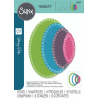 Sizzix/Stacey Park 4 Dies "Fanciful Framelits - Clare Classic Ovals" 666551
